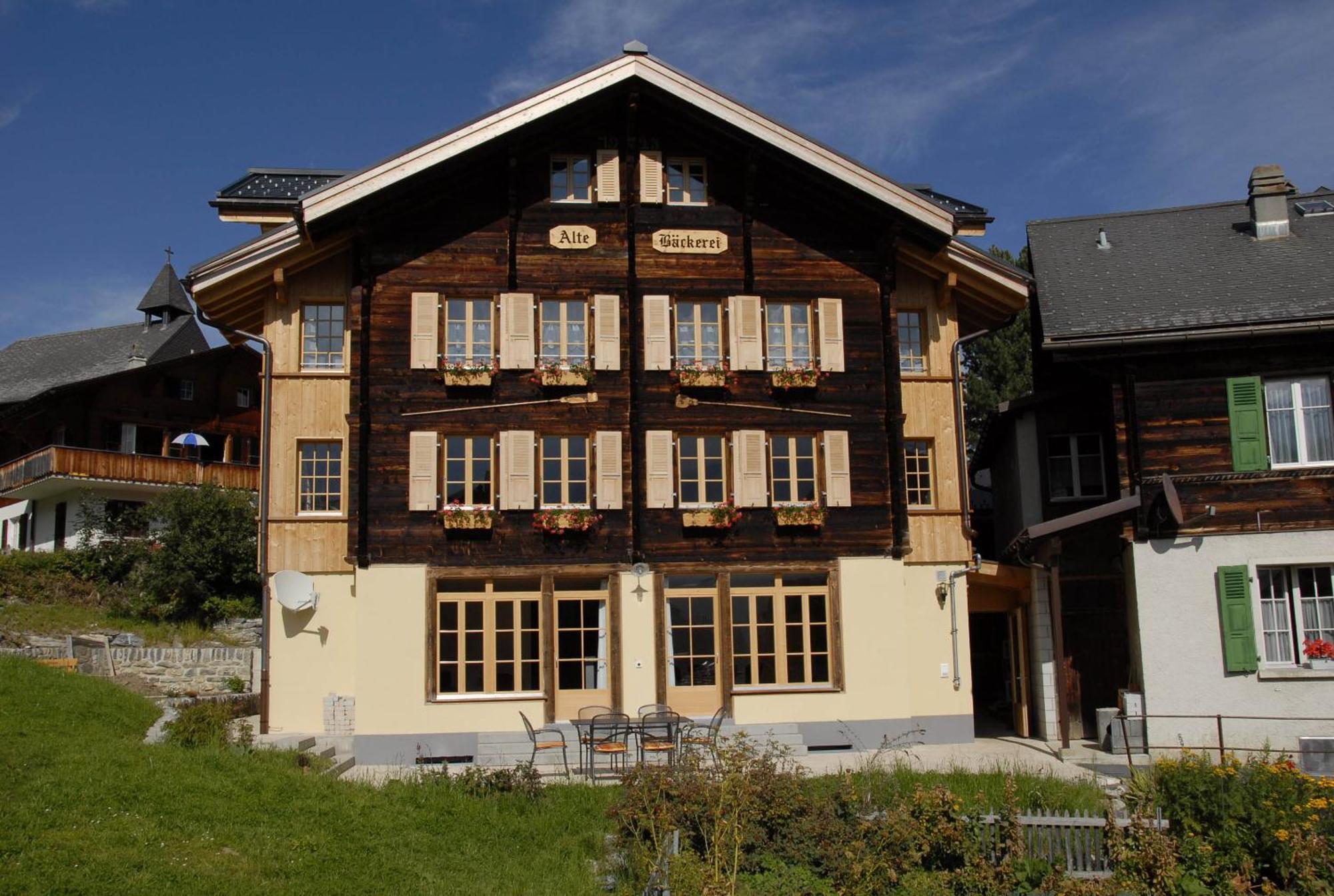 Ferienwohnung Alte Baeckerei Mürren Εξωτερικό φωτογραφία
